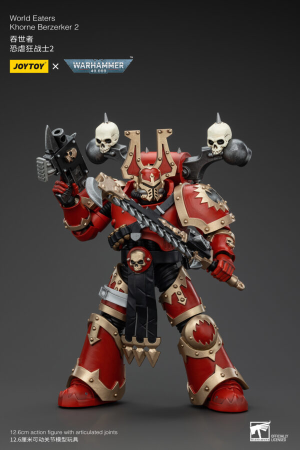 Warhammer 40k JoyToy Actionfigure - Warhammer 40K World Eaters Khorne Berzerker (Ver. 2) - Image 5