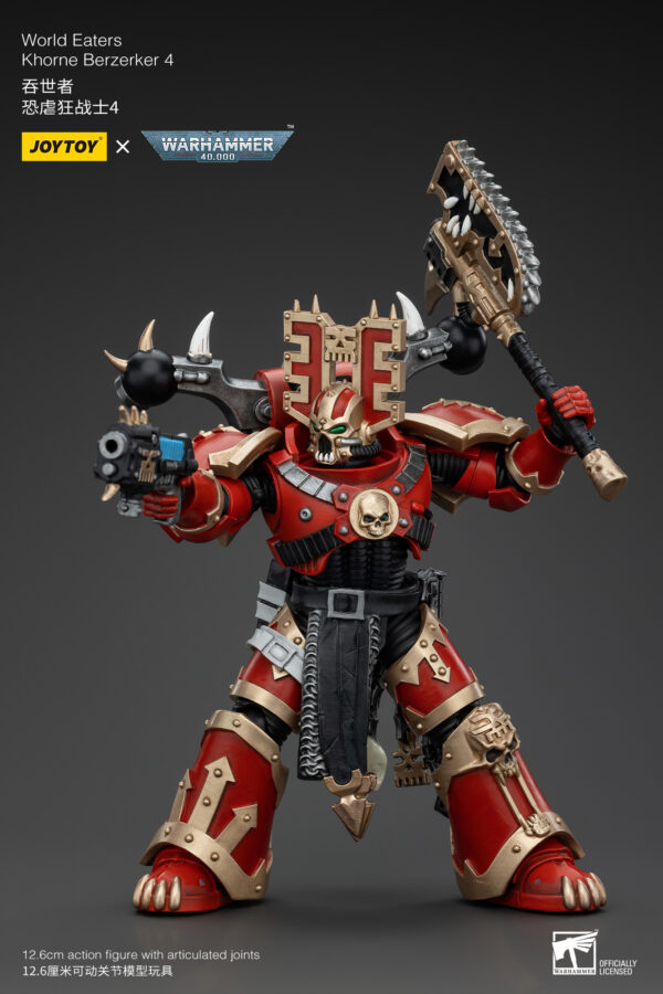 Warhammer 40k JoyToy Actionfigure - World Eaters Khorne Berzerker (Ver. 4) - Image 5