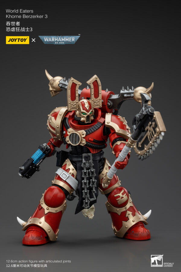 Warhammer 40k JoyToy Actionfigure - World Eaters Khorne Berzerker (Ver. 3) - Image 5