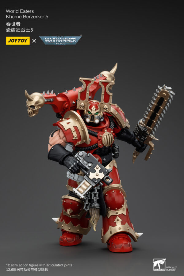 Warhammer 40k JoyToy Actionfigure - World Eaters Khorne Berzerker (Ver. 5) - Image 5