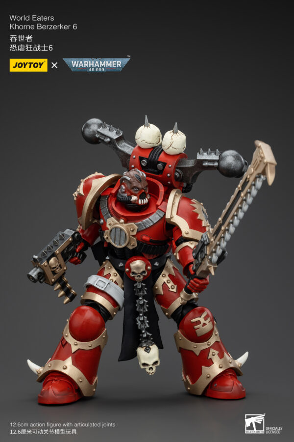 Warhammer 40k JoyToy Actionfigure - World Eaters Khorne Berzerker (Ver. 6) - Image 5