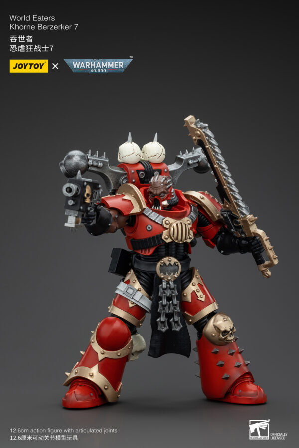 Warhammer 40k JoyToy Actionfigure - World Eaters Khorne Berzerker (Ver. 7) - Image 5