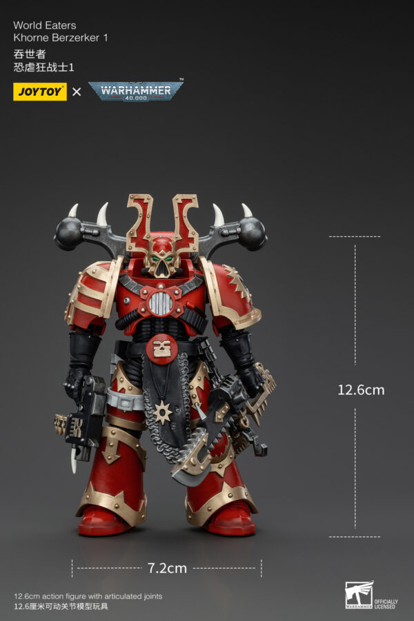 Warhammer 40k JoyToy Actionfigure - World Eaters Khorne Berzerker (Ver. 1) - Image 10