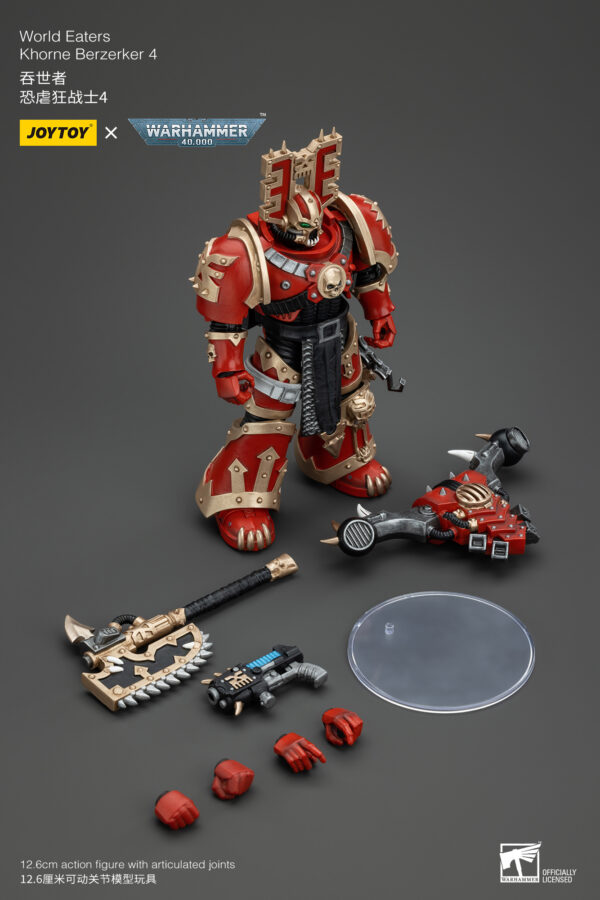 Warhammer 40k JoyToy Actionfigure - World Eaters Khorne Berzerker (Ver. 4) - Image 11