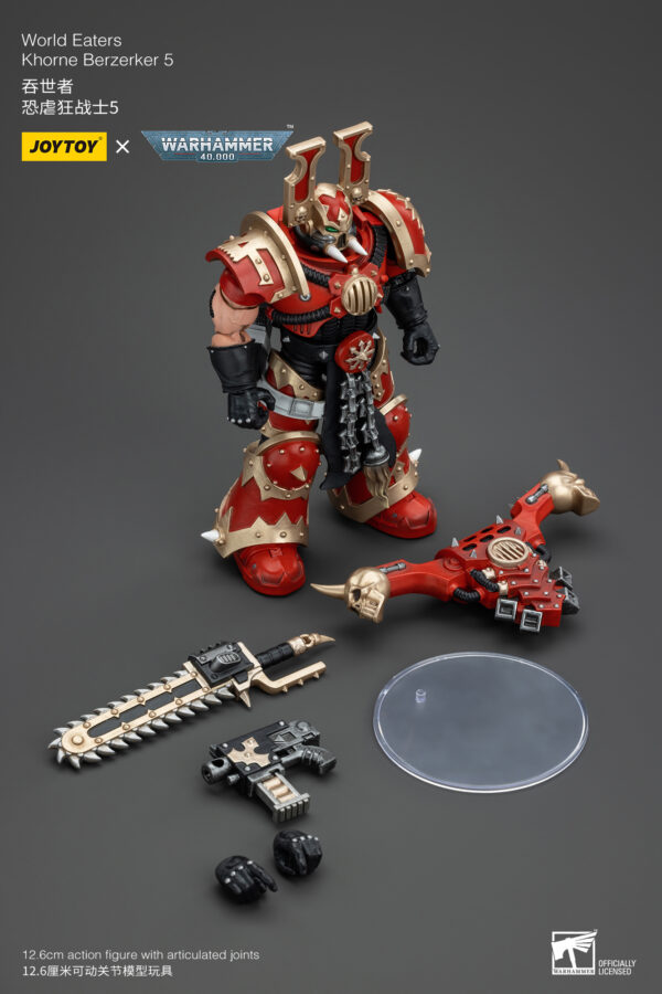 Warhammer 40k JoyToy Actionfigure - World Eaters Khorne Berzerker (Ver. 5) - Image 10