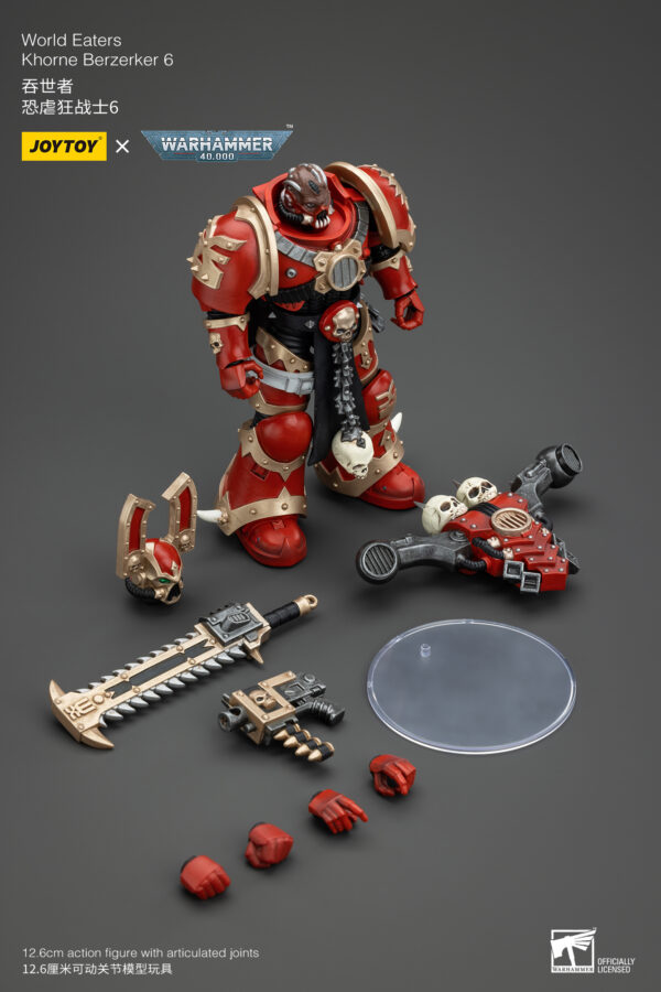 Warhammer 40k JoyToy Actionfigure - World Eaters Khorne Berzerker (Ver. 6) - Image 10