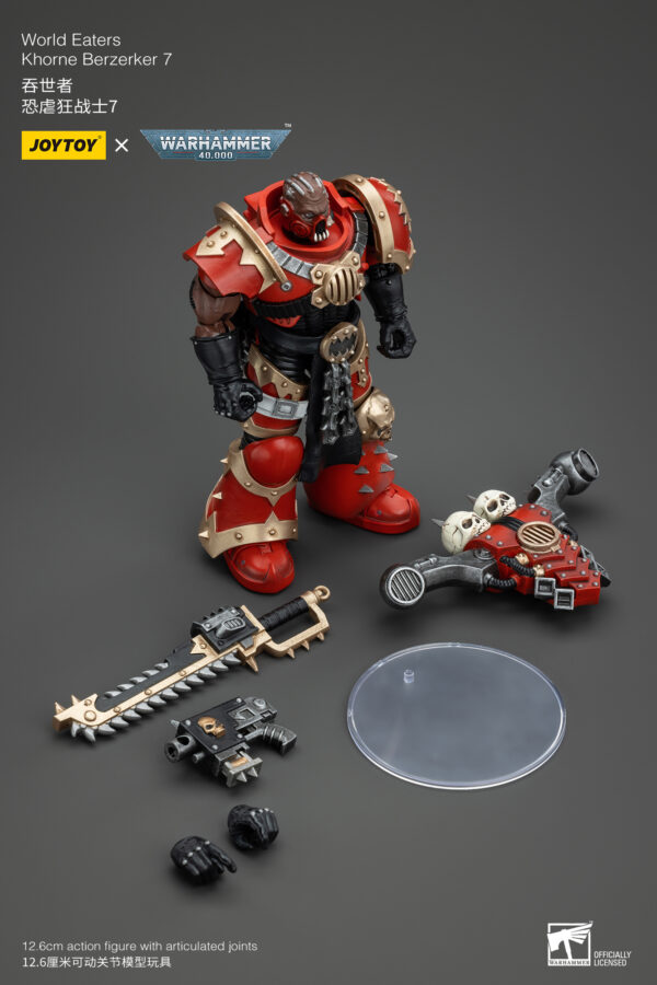 Warhammer 40k JoyToy Actionfigure - World Eaters Khorne Berzerker (Ver. 7) - Image 11