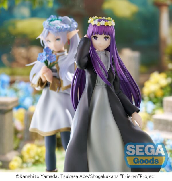 Beyond Journey's End 1:7 -  Luminasta Frieren & Fern Flower Garden Statue Bundle (SEGA) - Image 3