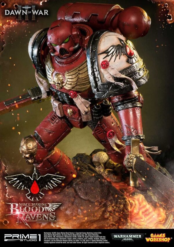 Space Marines Blood Ravens Deluxe Version 1:4 - Warhammer 40,000  (Prime 1 Studio) - Image 2