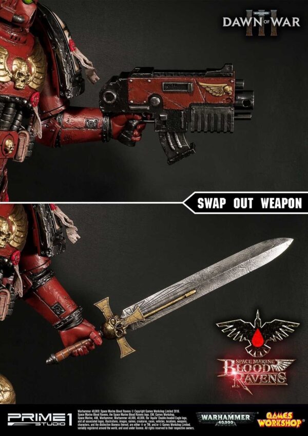 Space Marines Blood Ravens Deluxe Version 1:4 - Warhammer 40,000  (Prime 1 Studio) - Image 10