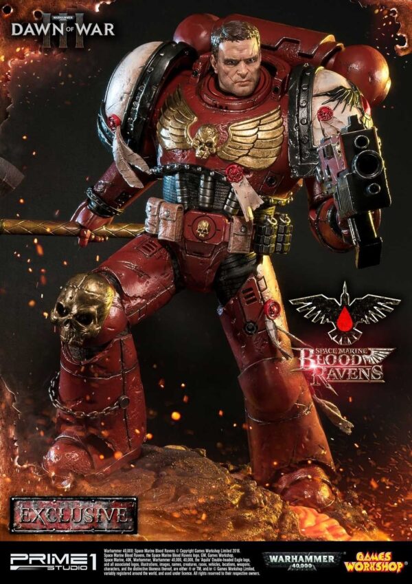 Space Marines Blood Ravens Deluxe Version 1:4 - Warhammer 40,000  (Prime 1 Studio) - Image 11