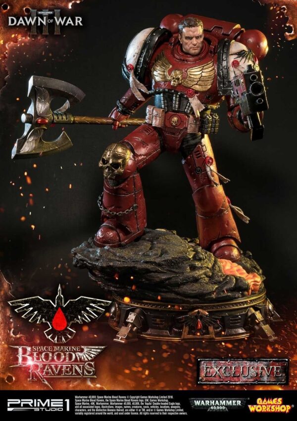 Space Marines Blood Ravens Deluxe Version 1:4 - Warhammer 40,000  (Prime 1 Studio) - Image 12