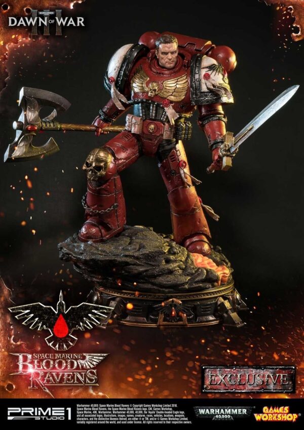 Space Marines Blood Ravens Deluxe Version 1:4 - Warhammer 40,000  (Prime 1 Studio) - Image 13