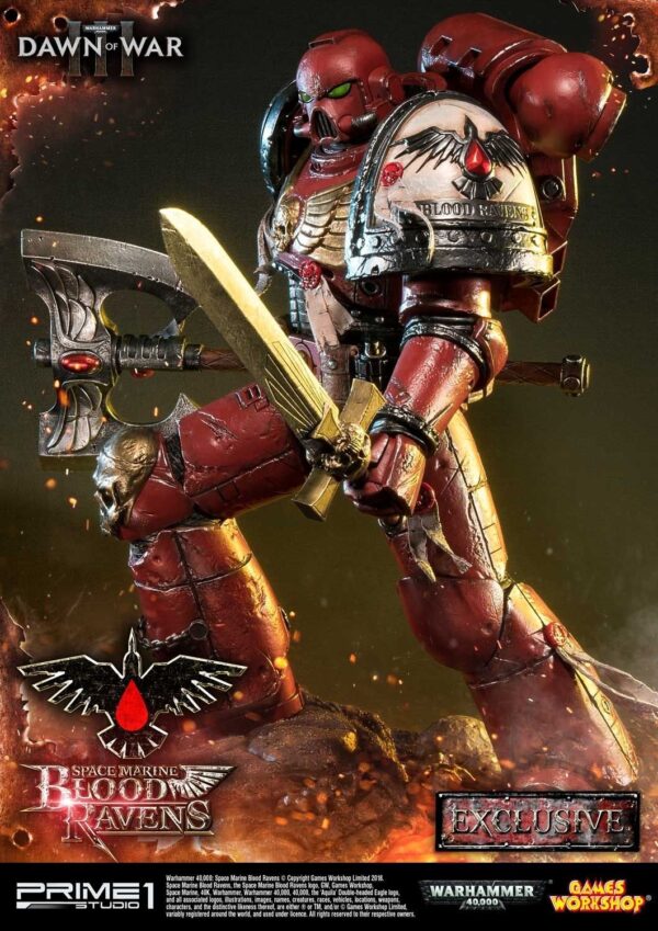 Space Marines Blood Ravens Deluxe Version 1:4 - Warhammer 40,000  (Prime 1 Studio) - Image 15