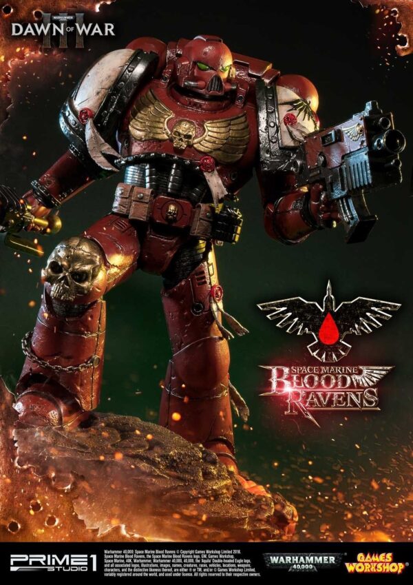 Space Marines Blood Ravens Deluxe Version 1:4 - Warhammer 40,000  (Prime 1 Studio) - Image 29