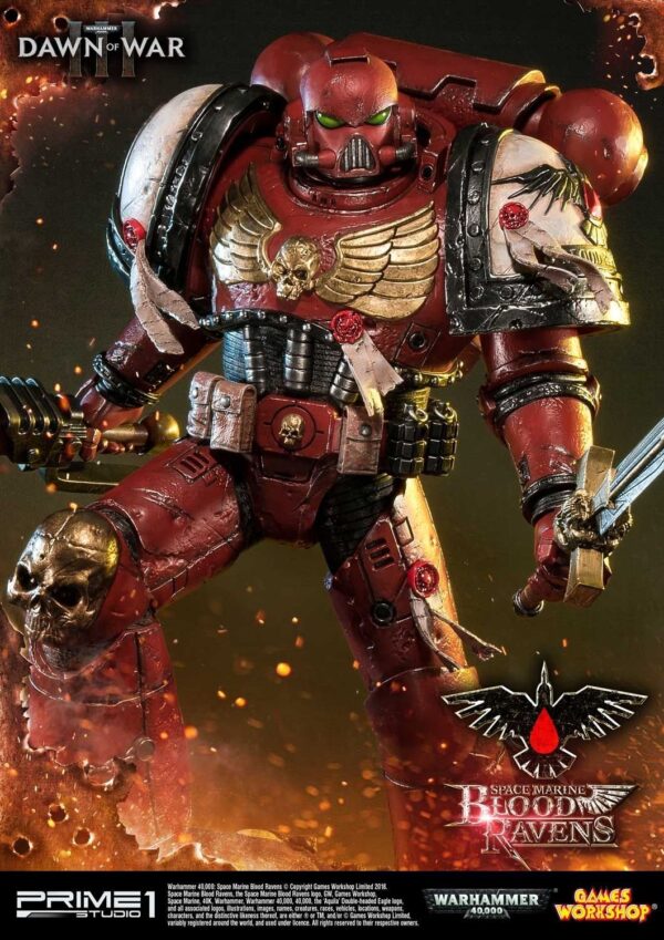 Space Marines Blood Ravens Deluxe Version 1:4 - Warhammer 40,000  (Prime 1 Studio) - Image 30