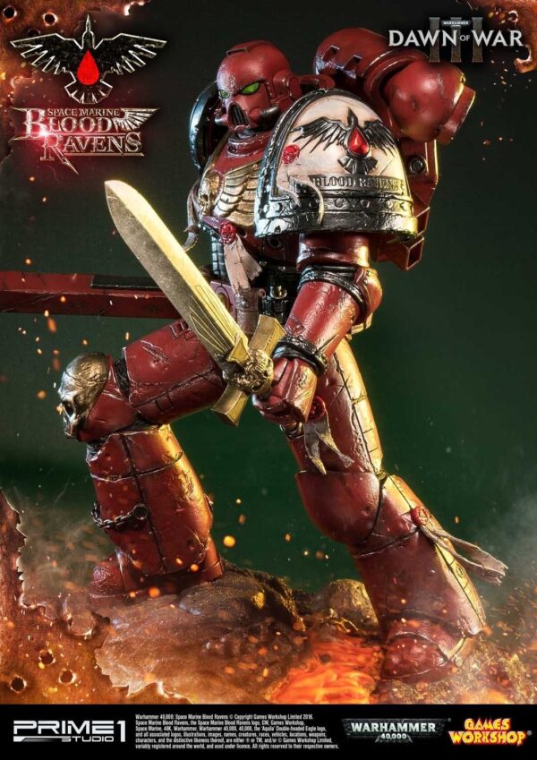 Space Marines Blood Ravens Deluxe Version 1:4 - Warhammer 40,000  (Prime 1 Studio) - Image 32