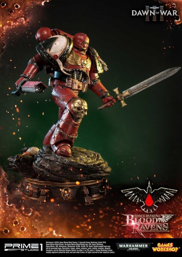 Space Marines Blood Ravens Deluxe Version 1:4 - Warhammer 40,000  (Prime 1 Studio) - Image 35