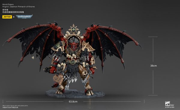 Warhammer 40k JoyToy Actionfigure - Angron Demon Prince of Khorne - Primarch of the World Eaters - Image 7